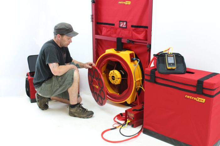 испытания на воздухопроницаемость