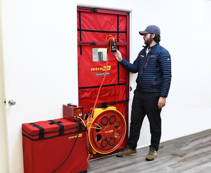 испытания на воздухопроницаемость