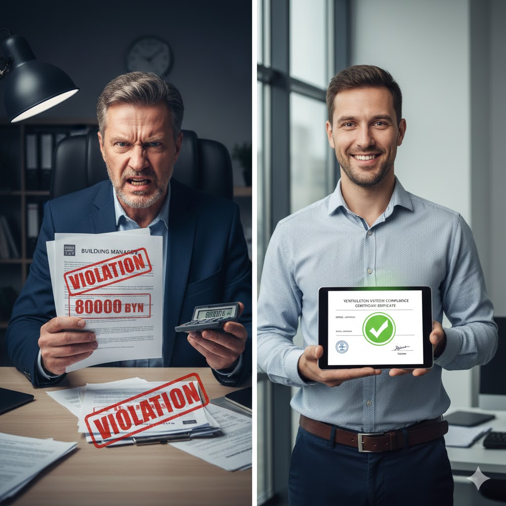 Периодичность проверки вентиляции