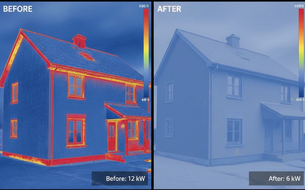 Расчет теплопотерь частного дома