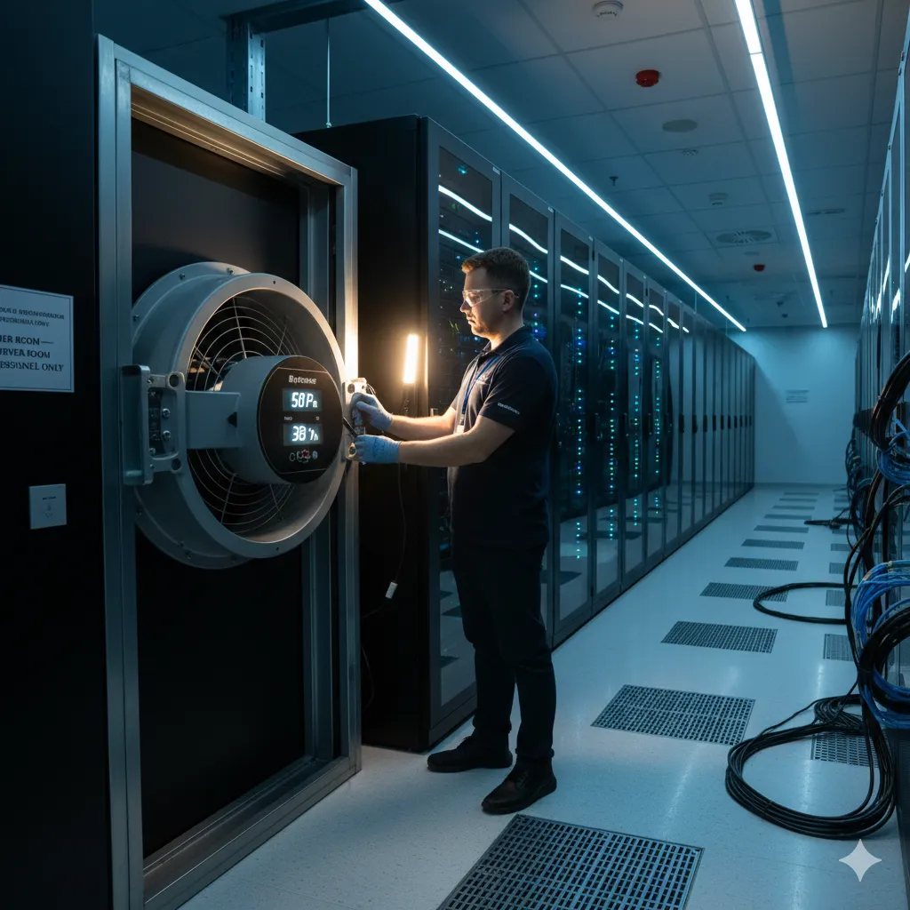 проверка герметичности серверной