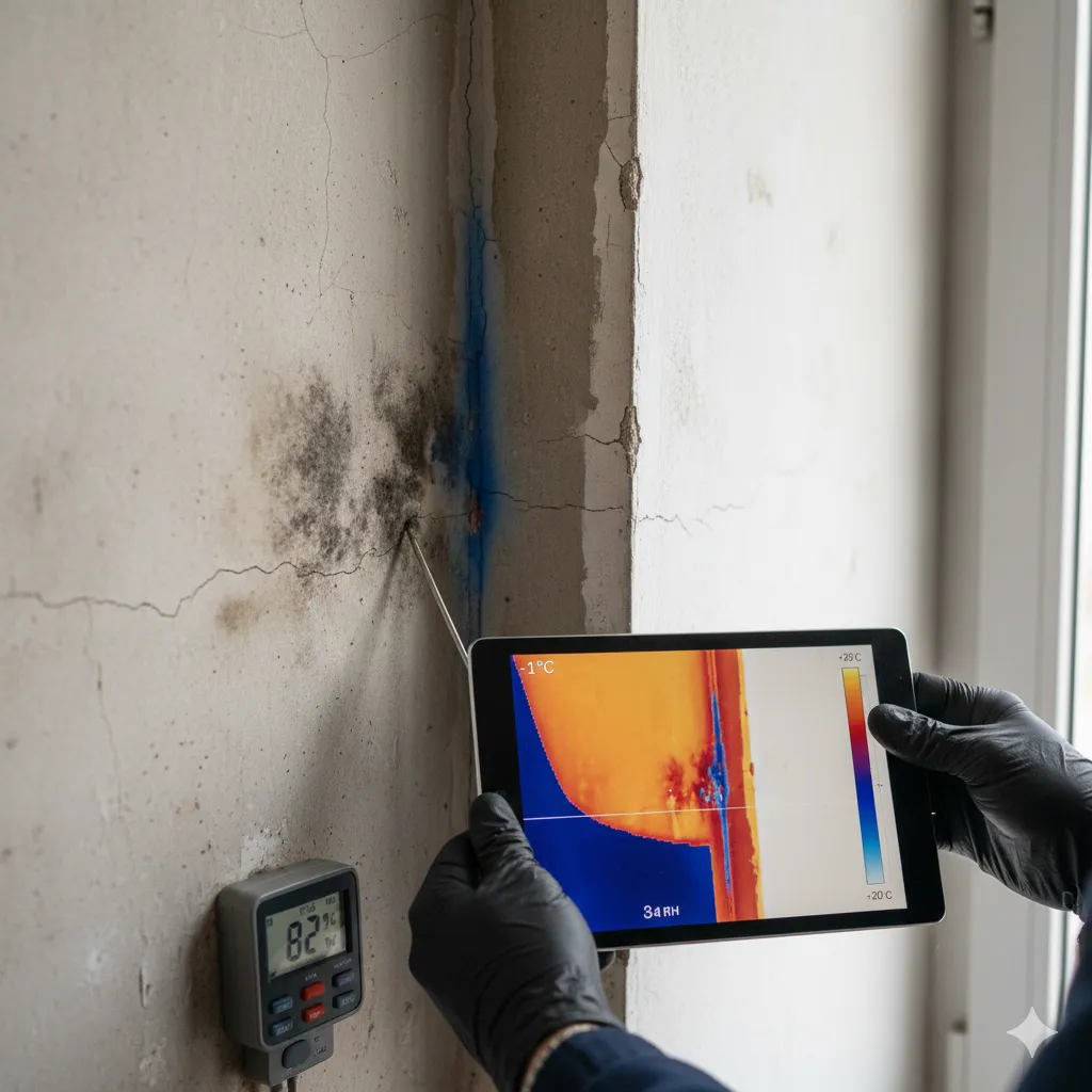 плесень на стенах в квартире причины